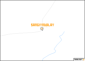 map of Sangiyn Dalay