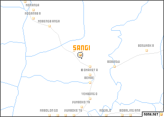 map of Sangi