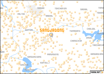 map of Sangja-dong