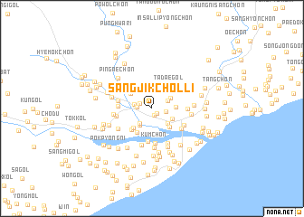 map of Sangjikchŏl-li