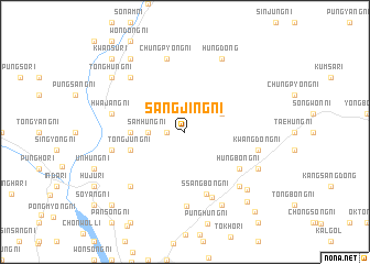 map of Sangjing-ni