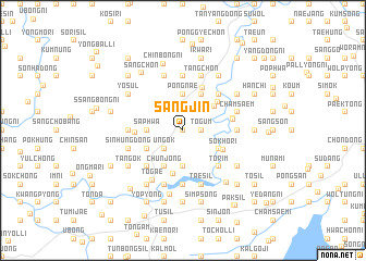 map of Sangjin