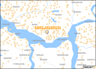 map of Sangjogang-ni