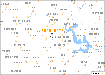 map of Sangjogye