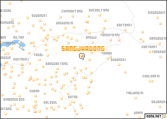 map of Sangjwa-dong