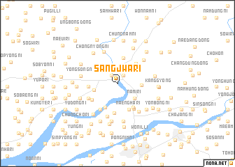 map of Sangjwa-ri