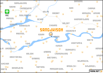 map of Sangjwisŏm