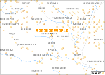 map of Sang Kar-e Soflá