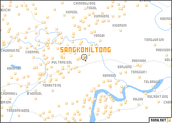 map of Sangkomil-tong
