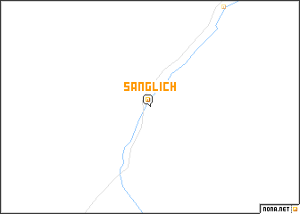 map of Sanglīch