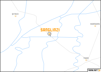 map of Sanglinzi