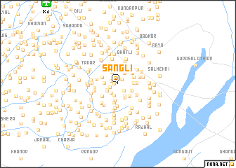 map of Sangli