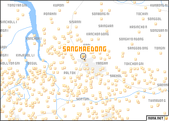 map of Sangmae-dong