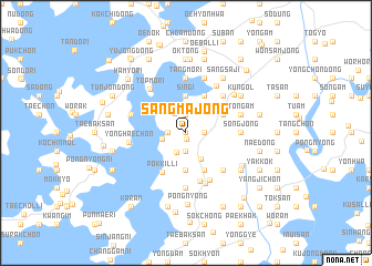 map of Sangmajŏng