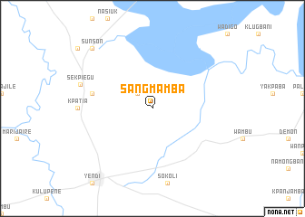 map of Sangmamba