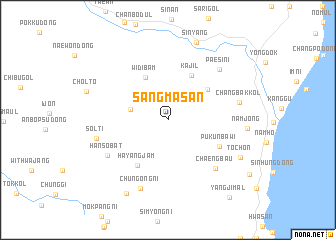 map of Sangmasan