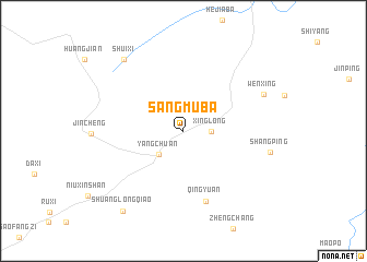 map of Sangmuba