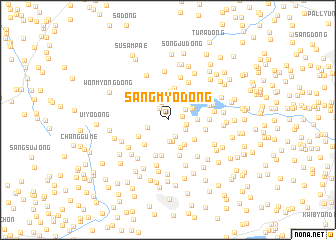 map of Sangmyo-dong