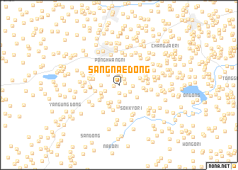 map of Sangnae-dong