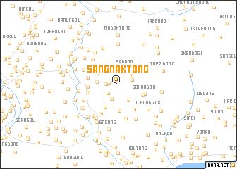 map of Sangnak-tong