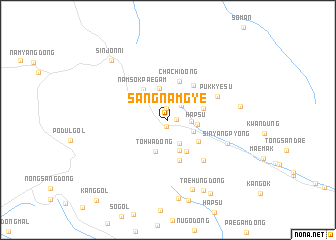 map of Sangnamgye