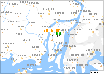 map of Sangnam