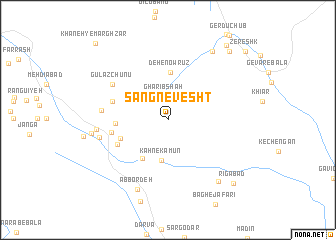 map of Sang Nevesht