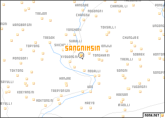 map of Sangnimsin