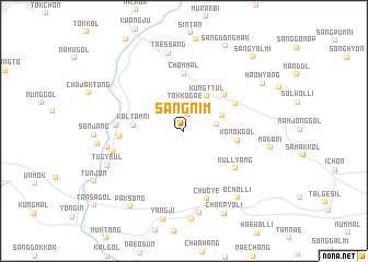 map of Sangnim