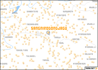 map of Sangni-rodongjagu