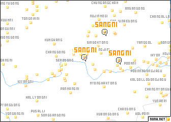 map of Sang-ni