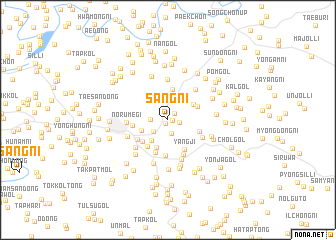 map of Sang-ni