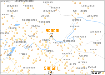 map of Sang-ni