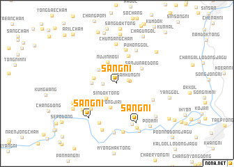 map of Sang-ni