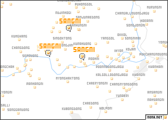 map of Sang-ni