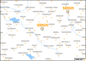 map of Sang-ni