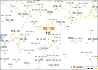 map of Sang-ni