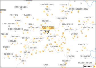 map of Sang-ni