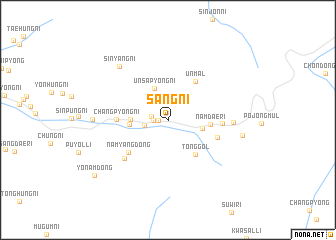 map of Sang-ni