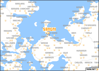 map of Sang-ni