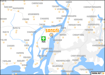 map of Sang-ni