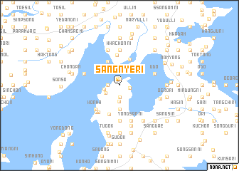 map of Sangnye-ri