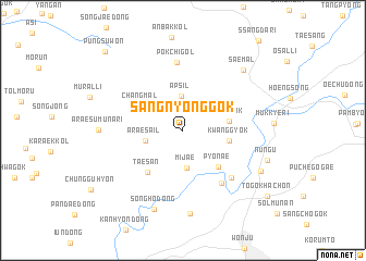 map of Sangnyonggok