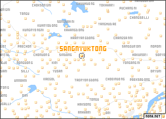 map of Sangnyuk-tong