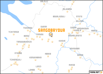 map of Sango Bayoua