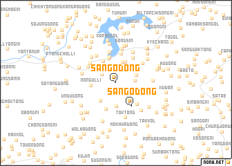 map of Sango-dong