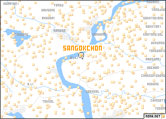 map of San\