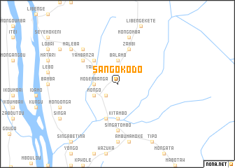 map of Sangokodo