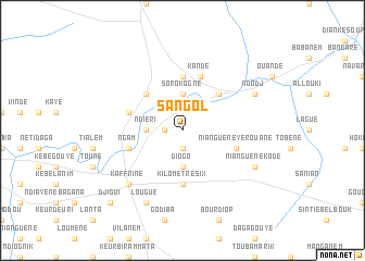 map of Sangol