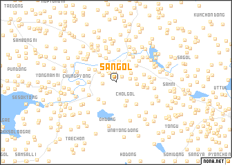 map of San-gol